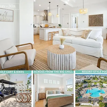 Turtley Awesome On 30A By Stay On 30A- Pool, Bikes, Golf Cart